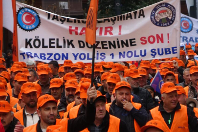 Trabzon'da 1 Mayıs coşkuyla kutlanıyor