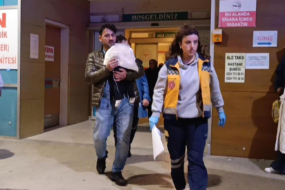 Bursa'da merdivenlerden yuvarlanan bebek hastaneye kaldırıldı