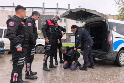 Bursa'da polise direnince biber gazını yedi