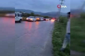 Bursa’da menteşe imalathanesinde yangın