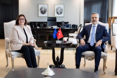 Bakan Fidan, Akdeniz Komiseri Suica ile görüştü