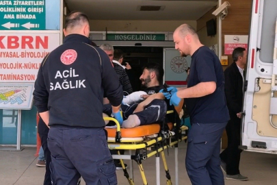 Bursa'da fırlayan spiral taşı faciaya yol açtı