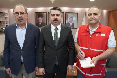 Başkan Yılmaz’dan anlamlı bağış