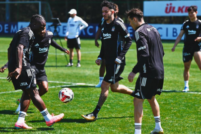 Beşiktaş'ta Trabzonspor maçı hazırlıkları başladı