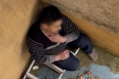Bursa'da çatıya saklanan firari, yakalanmaktan kurtulamadı