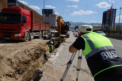 Büyükşehir'den Osmangazi’de altyapı çalışması