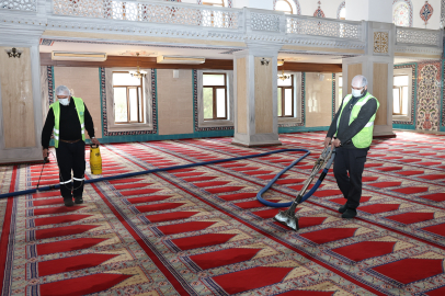 Nilüfer’in ibadethanelerinde bahar temizliği