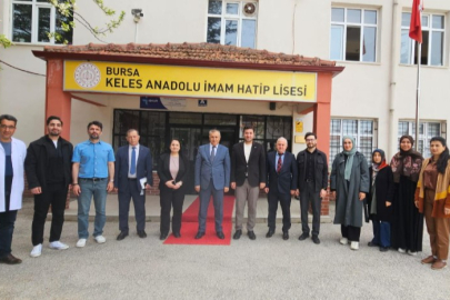 İl Millî Eğitim Müdürü Gürhan Çokgezer'den Keles İlçesine Ziyaret