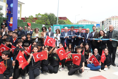 Kızılcıklı Mahallesi’nde trafik eğitim sokağı açıldı
