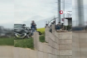 Bursa'da şantiye savaş alanına döndü