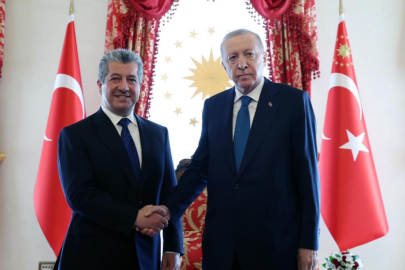 Cumhurbaşkanı Erdoğan, Barzani’yi kabul etti