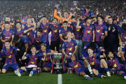 La Liga'da şampiyon Barcelona