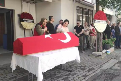 Gemlikli astsubay son yolculuğuna uğurlandı