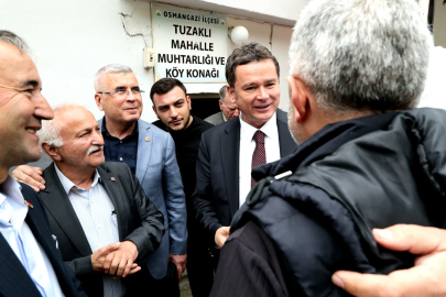 Başkan Aydın mahalleleri geziyor sorunlar çözülüyor