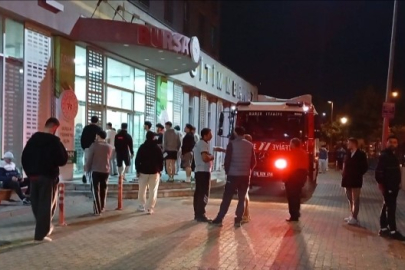 Bursa'da sporcu kamp merkezinde yangın paniği