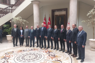 TBMM Başkanı Numan Kurtulmuş Bursa Valiliğini ziyaret etti