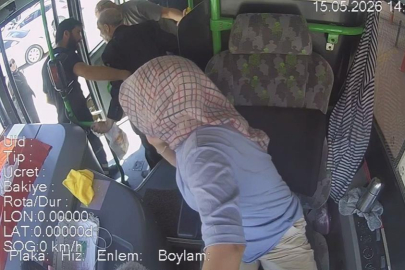 Bursa'da kadın şoförden hayat kurtaran hamle