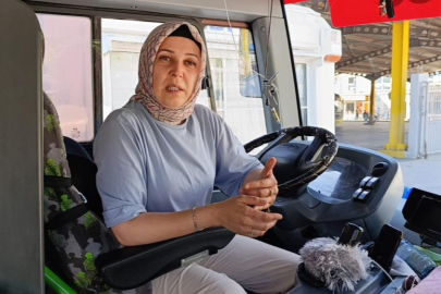 BURULAŞ’ın kadın otobüs sürücüsünden örnek davranış