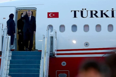 Cumhurbaşkanı Erdoğan, Türkistan'dan ayrıldı