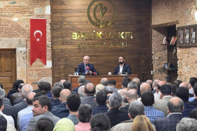 Numan Kurtulmuş Bursa'da STK temsilcileriyle buluştu
