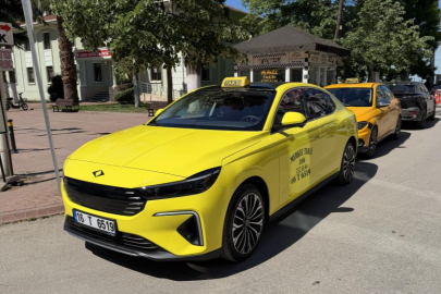 Bursa'da bir ilk: Togg T10F taksi oldu