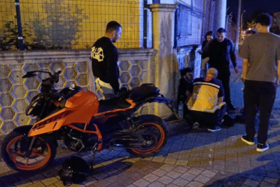Bursa'da kontrolden çıktı, duvara çarptı: 1 yaralı