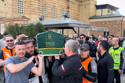 Bursa'da motosiklet kazasında ölen sanatçıya veda