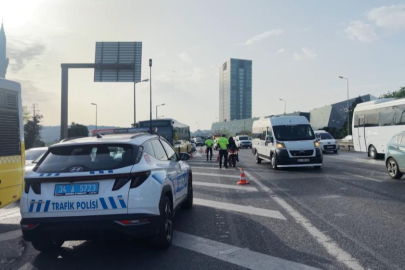 Emniyet şeridini ihlal edenler cezadan kaçamadı