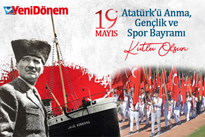 19 Mayıs Atatürk’ü Anma, Gençlik ve Spor Bayramı kutlu olsun!