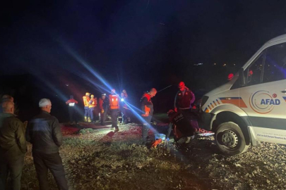 Bursa'da ekipler mahsur kalan 4 kişi için seferber oldu