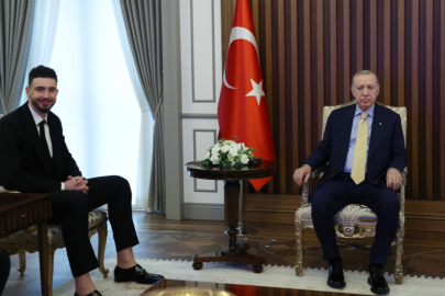 Cumhurbaşkanı Erdoğan, Alperen Şengün’ü kabul etti