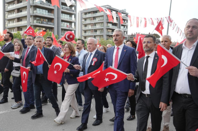 Nilüfer'de 19 Mayıs coşkuyla kutlandı