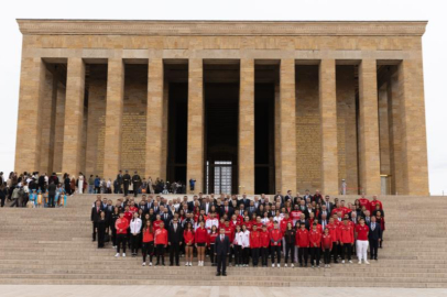 TMOK Başkanı Veli Ozan Çakır'dan, Anıtkabir ziyareti