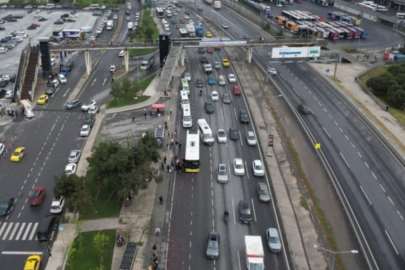 Bayram tatili öncesi İstanbul’da trafik yoğunluğu artıyor