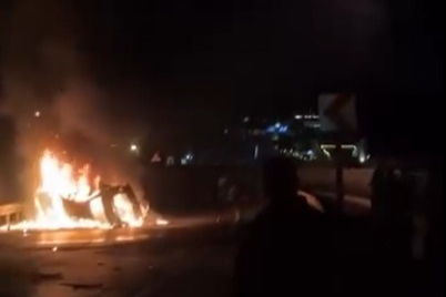 Takla atan otomobil alev aldı: 2 ölü, 3 ağır yaralı