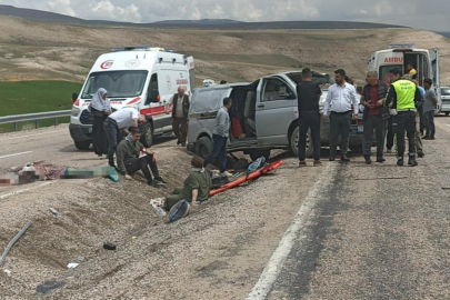 Bayram tatili yolu kana bulandı: 1 ölü 8 yaralı