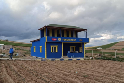 Fenerbahçe taraftarı, hayalini kurduğu evi yaptı