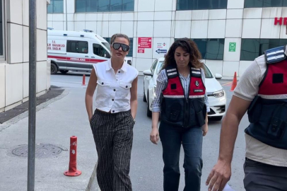 Serenay Sarıkaya sağlık kontrolünden geçirildi