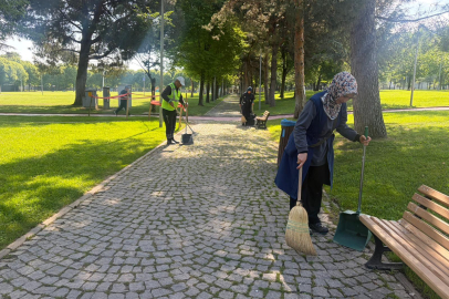 Bursa’da yeşil alanlar bayrama ve yaza hazır