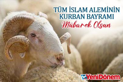 Kurban Bayramı'mız mübarek olsun!