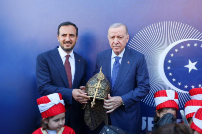 Cumhurbaşkanı Erdoğan’a anlamlı hediye