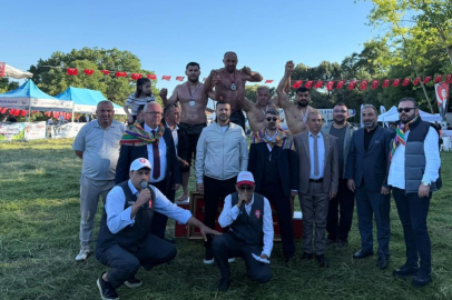 Kabulbaba Güreşleri’nin finalinde Ali Gürbüz 1'inci oldu