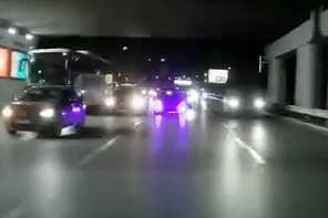 Bursa'da trafik canavarı kamerada