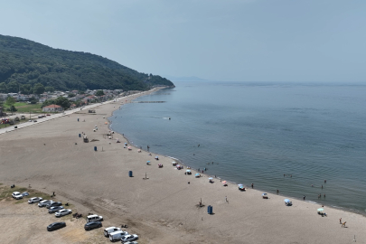Bursa plajları sezona hazır