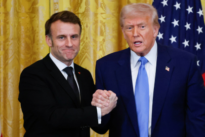 Macron ve Trump, Hürmüz Boğazı'nı görüştü