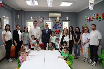 Nilüfer çocukların süt tüketimini destekliyor