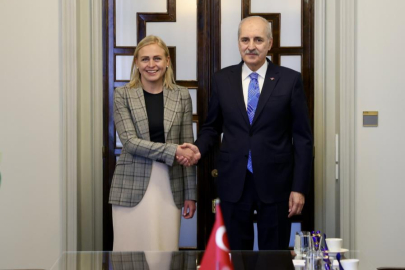 TBMM Başkanı Kurtulmuş,Valtonen ile görüştü
