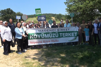 Bursa'da Çevre Günü’nde maden tepkisi: "Doğal alanlarımız madencilerin çalışma sahasına dönüştürüldü"