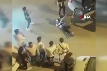 Bursa'da polis ekiplerinin üzerine araç sürdü