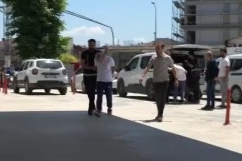 Bursa'da çocuk parkı saldırganları adliyeye sevk edildi